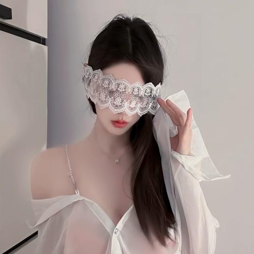 蒙眼丝带遮眼飘带布条眼罩丝绸缎面性感布带长飘带超仙装饰带蒙眼